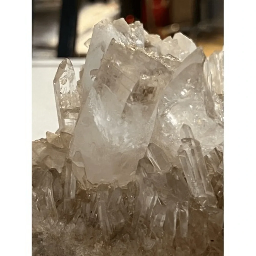 Six Plus Pound Many Points Quartz on Matrix Museum Quality Cabinet Specimen